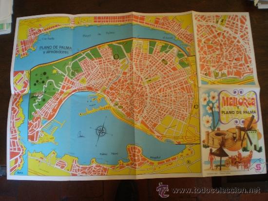 Mapas contempor&aacute;neos: PLANO DE PALMA DE MALLORCA A&Ntilde;O 1981 - Foto 4
