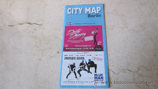 Mapas contempor&aacute;neos: MAPA CIUDAD DE BERLIN (ALEMANIA) - Foto 1