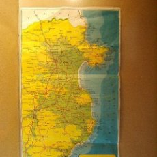 Mapas contemporáneos: COSTA BRAVA-GIRONA-VALDESPINO-JEREZ DE LA FRONTERA-DIBUJO J.BRUN-MARCHANUDO,FINO,BRANDY,OLOROSO-1955. Lote 39201885