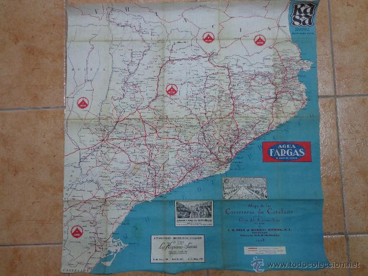 Mapas contempor&aacute;neos: mapa de catalu&ntilde;a 1928 - Foto 1