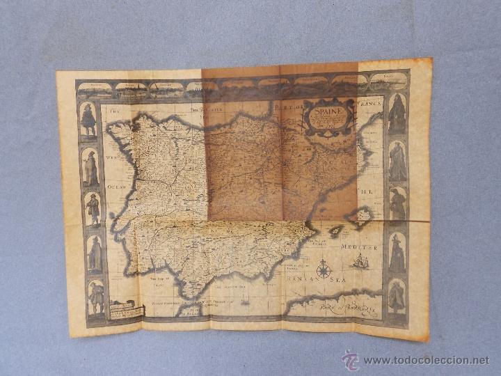 Mapas contempor&aacute;neos: REPLICA DE MAPA DE ESPA&Ntilde;A 1626 - Foto 1