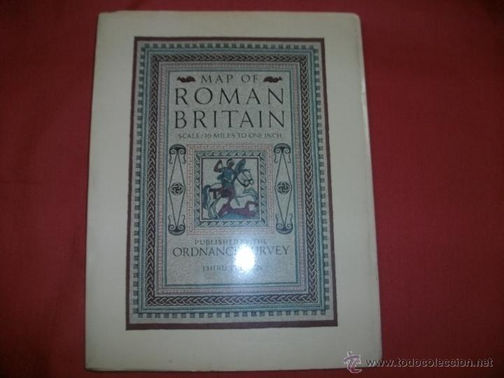 Mapas contempor&aacute;neos: MAPA DE LA BRITANIA ROMANA (En ingl&eacute;s) - Foto 1