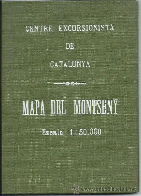 Mapas contempor&aacute;neos: Mapa del Montseny 1924 - Foto 1