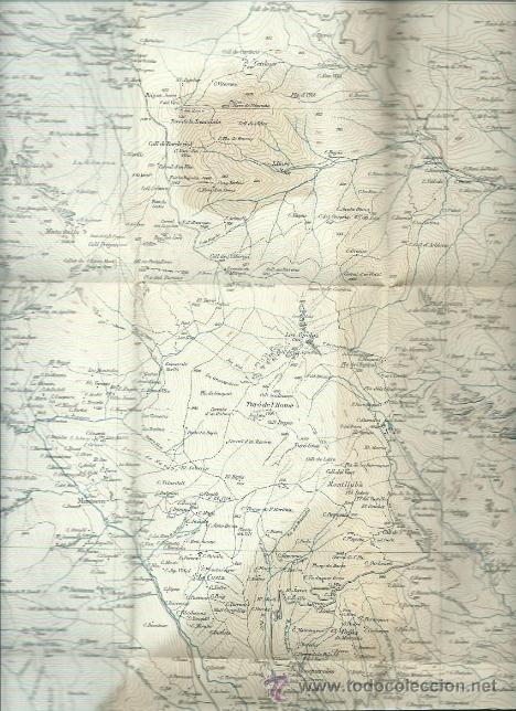 Mapas contempor&aacute;neos: Mapa del Montseny 1924 - Foto 2