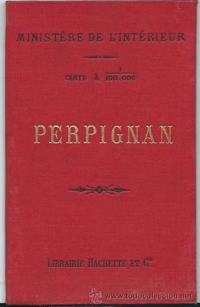 Mapas contempor&aacute;neos: Mapa de Perpignan 1892 - Foto 1