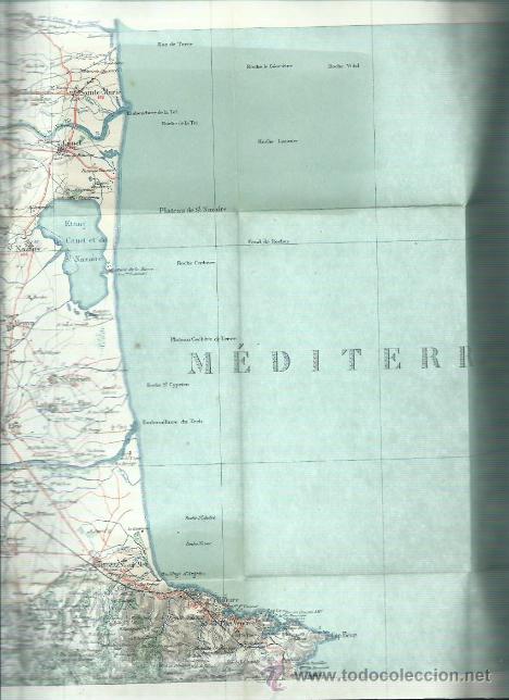 Mapas contempor&aacute;neos: Mapa de Perpignan 1892 - Foto 2