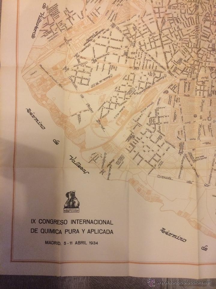 Mapas contempor&aacute;neos: mapa de madrid 1934 - Foto 2