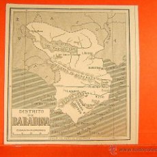 Mapas contemporâneos: DISTRITO DE BARAHONA-REPUBLICA DE SANTO DOMINGO-ANTILLAS-BAHORUCO-BONCAN CORONEL-10X10 CM-60-MAPA.... Lote 40478951