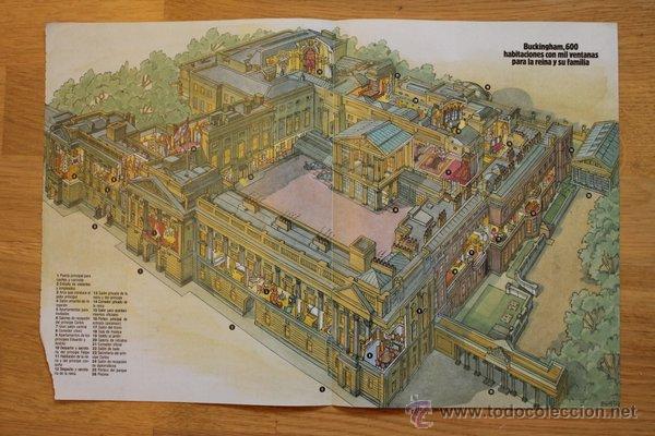 Mapas contempor&aacute;neos: Mapa P&oacute;ster de Buckingham. Revista Geo. - Foto 1