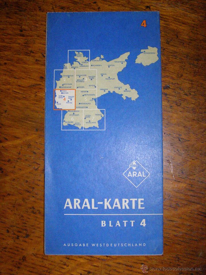 Mapas contempor&aacute;neos: Antiguo Mapa de Alemania - - Foto 1
