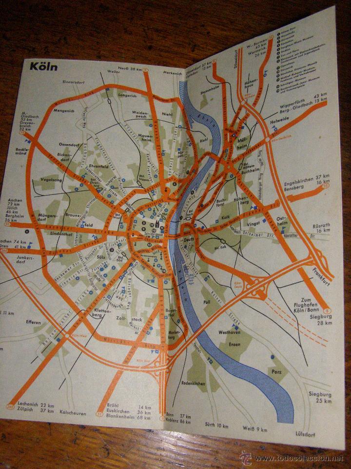 Mapas contempor&aacute;neos: Antiguo Mapa de Alemania - - Foto 3