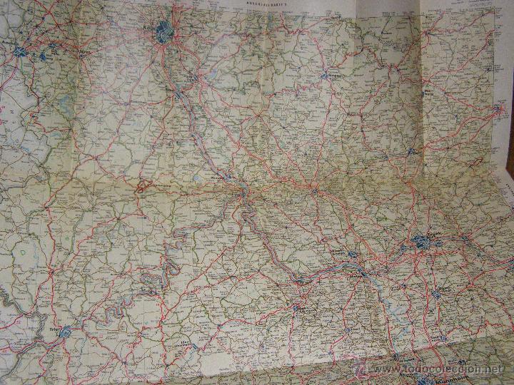Mapas contempor&aacute;neos: Antiguo Mapa de Alemania - - Foto 5