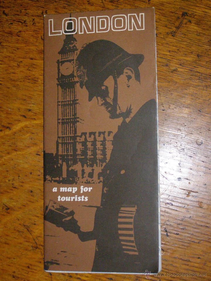 Mapas contempor&aacute;neos: Mapa de Londres  - Causton Press LTD - 1965 - - Foto 1