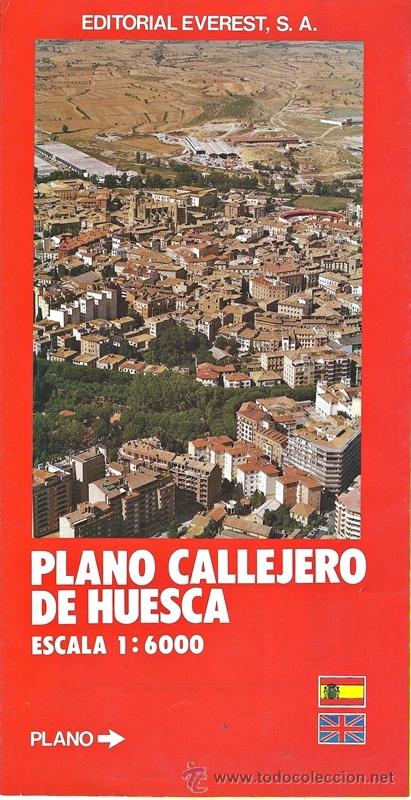 Mapas contempor&aacute;neos: HUESCA, MAPA Y CALLEJERO - Foto 1