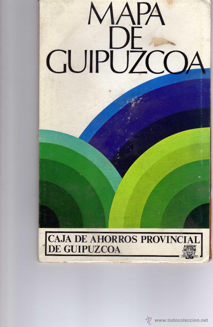 Mapas contempor&aacute;neos: Mapa de Guip&uacute;zcoa. - Foto 1