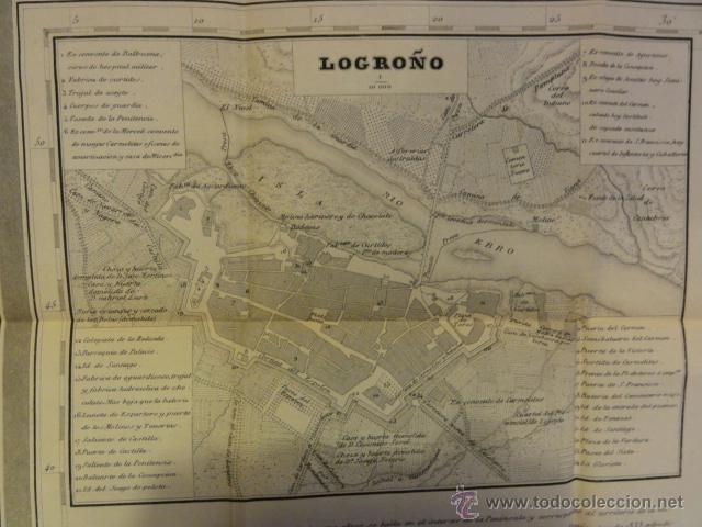 Mapas contempor&aacute;neos: Logro&ntilde;o Mapa Coello 1851 - Foto 2