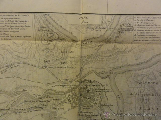 Mapas contempor&aacute;neos: Logro&ntilde;o Mapa Coello 1851 - Foto 3