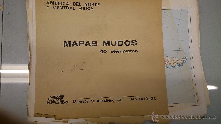 Mapas contempor&aacute;neos: mapas mudos de diferentes continentes - Foto 1