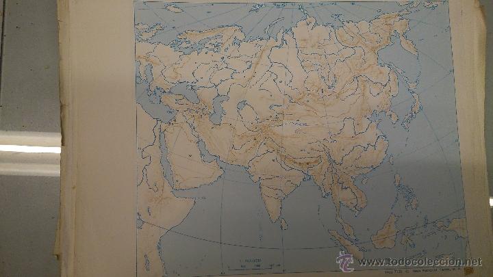 Mapas contempor&aacute;neos: mapas mudos de diferentes continentes - Foto 3