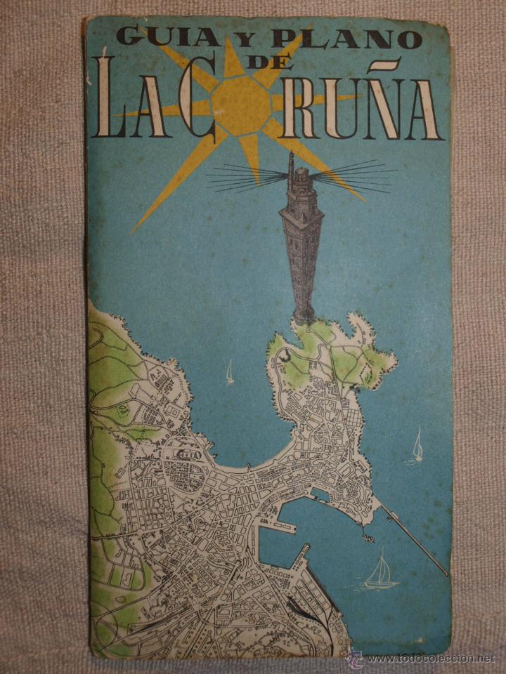Mapas contempor&aacute;neos: Gu&iacute;a Plano de La Coru&ntilde;a. 1983. - Foto 1