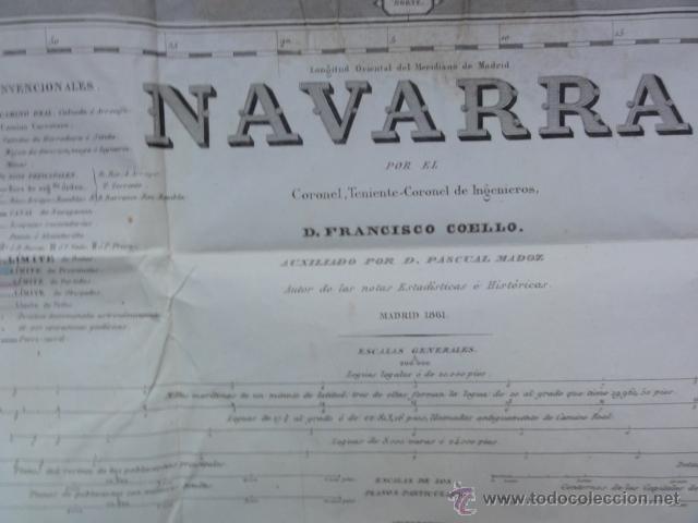 Mapas contempor&aacute;neos: Navarra mapa Coello - Foto 1