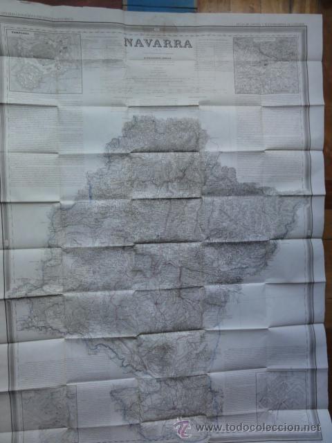 Mapas contempor&aacute;neos: Navarra mapa Coello - Foto 2