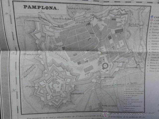 Mapas contempor&aacute;neos: Navarra mapa Coello - Foto 3
