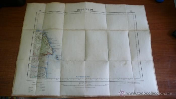 Contemporary maps: MAPA SOBRE TELA. ESTARTIT. INSTITUTO GEOGR&Aacute;FICO Y CATASTRAL. PRIMERA EDICI&Oacute;N, 1928.