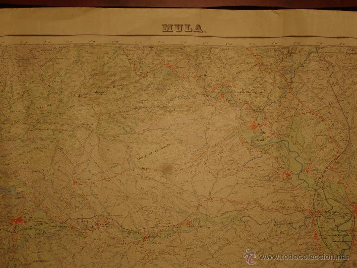 Mapas contempor&aacute;neos: MAPA MULA (MURCIA) 1933 - Foto 2