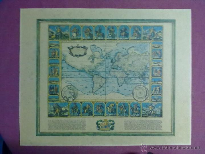 Mapas contempor&aacute;neos: LAMINA MAPAMUNDI 1972 - Foto 1