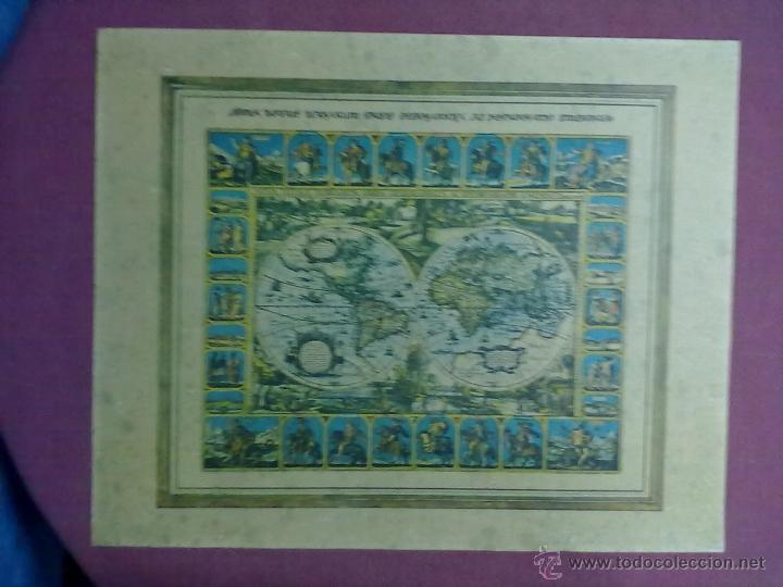 Mapas contempor&aacute;neos: LAMINA MAPAMUNDI 1972 - Foto 1