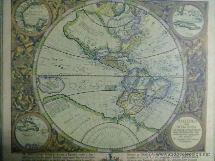Mapas contempor&aacute;neos: LAMINA MAPAMUNDI 1972 - Foto 2