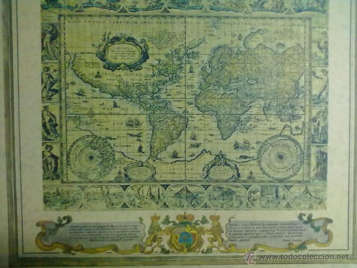 Mapas contempor&aacute;neos: LAMINA MAPAMUNDI 1972 - Foto 2