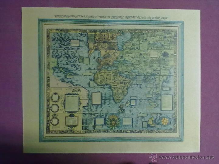 Mapas contempor&aacute;neos: LAMINA MAPAMUNDI 1972 - Foto 1
