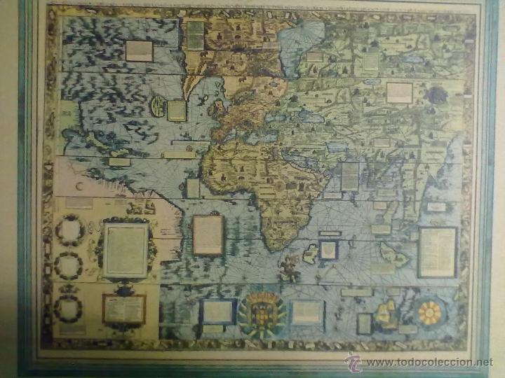 Mapas contempor&aacute;neos: LAMINA MAPAMUNDI 1972 - Foto 2