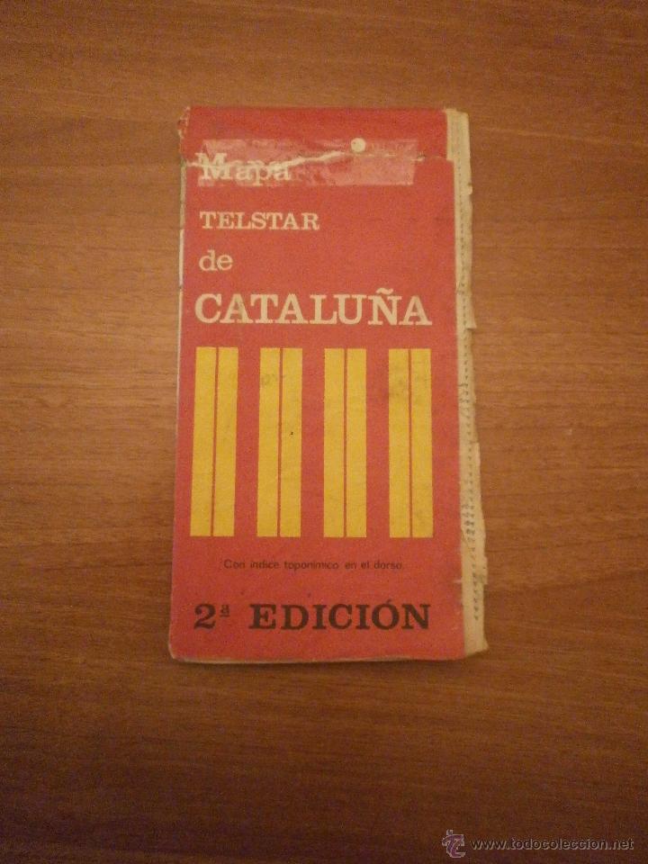 Mapas contempor&aacute;neos: MAPA TELSTAR DE CATALU&Ntilde;A -2&ordm; EDICION - Foto 1