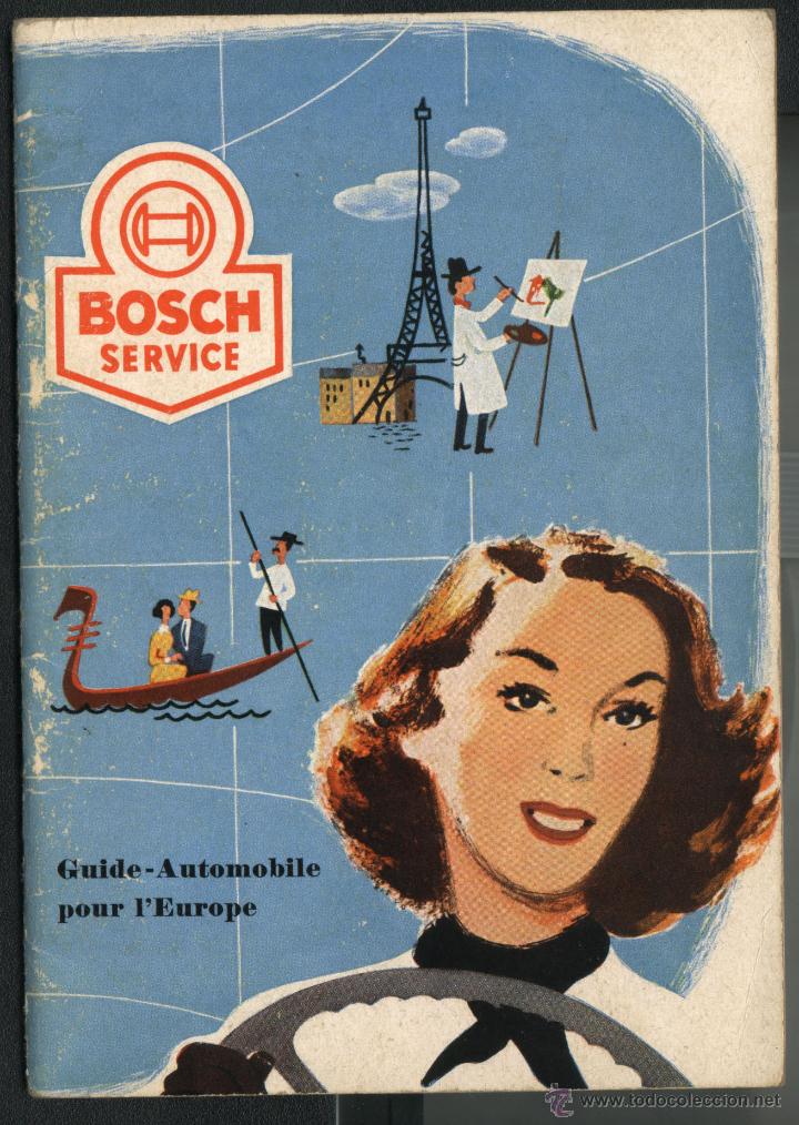 Zeitgen&ouml;ssische Karten: BOSCH SERVICE - MAPA DE CARRETERAS DE EUROPA