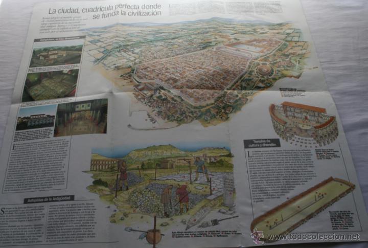 Mapas contempor&aacute;neos: MAPA GEO HISPANIA Y RECONSTRUCCION DE TARRACO - Foto 3