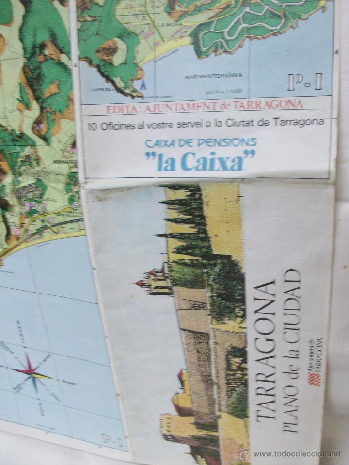Mapas contempor&aacute;neos: ANTIGUO PLANO DE TARRAGONA-1982. - Foto 3