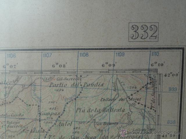 Mapas contempor&aacute;neos: MAPA DE VICH. EDICI&Oacute;N MILITAR. - Foto 4