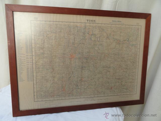 Mapas contempor&aacute;neos: MAPA DE VICH. EDICI&Oacute;N MILITAR. - Foto 8