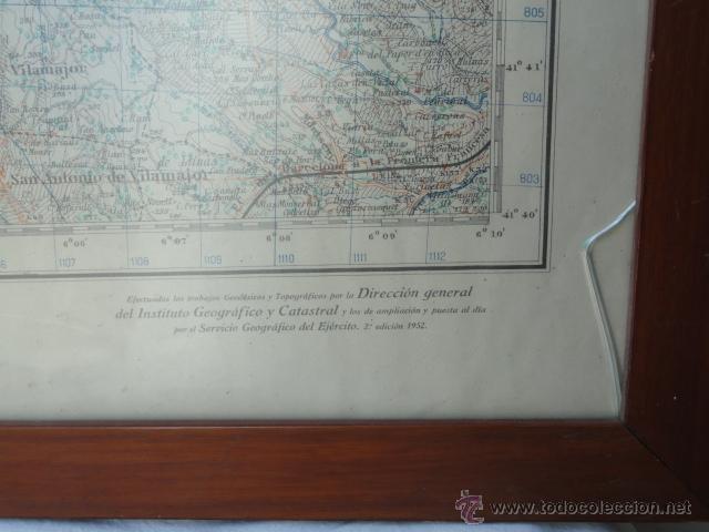Mapas contempor&aacute;neos: MAPA DE SAN FELIU DE CODINAS. EDICI&Oacute;N MILITAR. - Foto 5