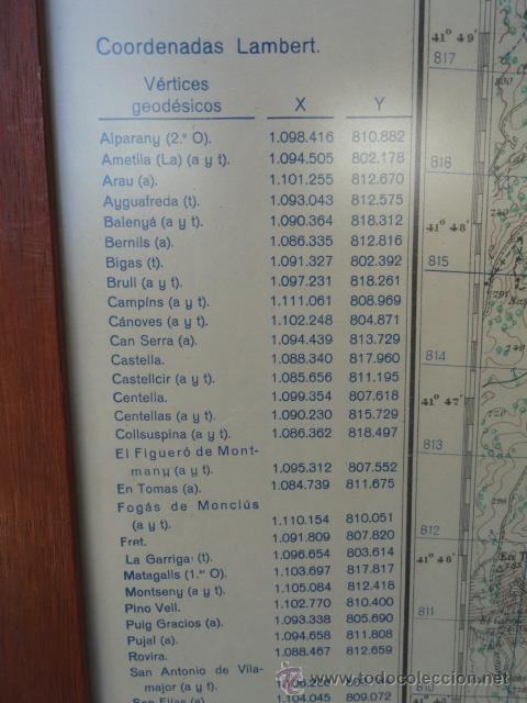 Mapas contempor&aacute;neos: MAPA DE SAN FELIU DE CODINAS. EDICI&Oacute;N MILITAR. - Foto 6