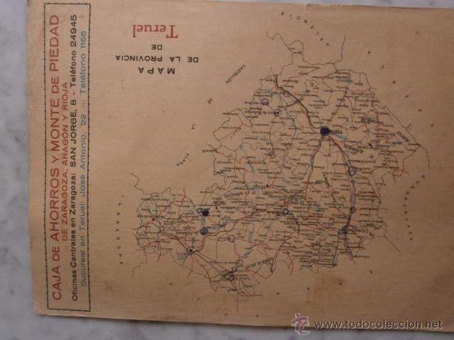 Mapas contempor&aacute;neos: MAPA ANTIGUO DE TERUEL - Foto 2