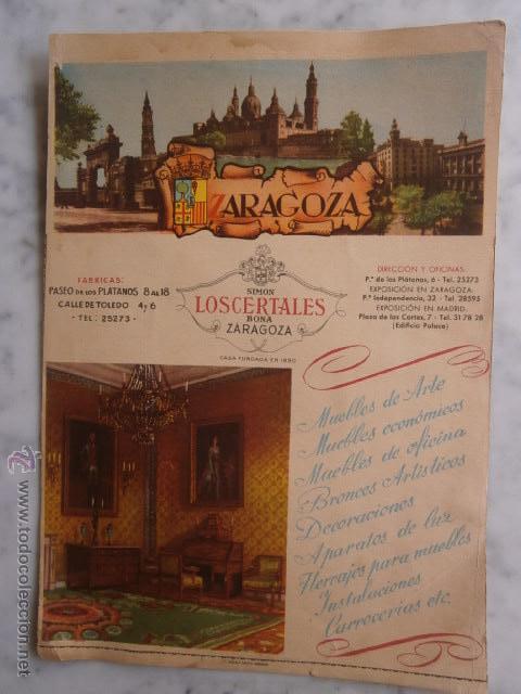 Mapas contempor&aacute;neos: MAPA ANTIGUO DE ZARAGOZA - Foto 1