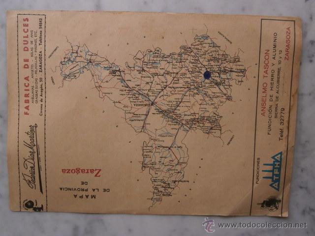 Mapas contempor&aacute;neos: MAPA ANTIGUO DE ZARAGOZA - Foto 2