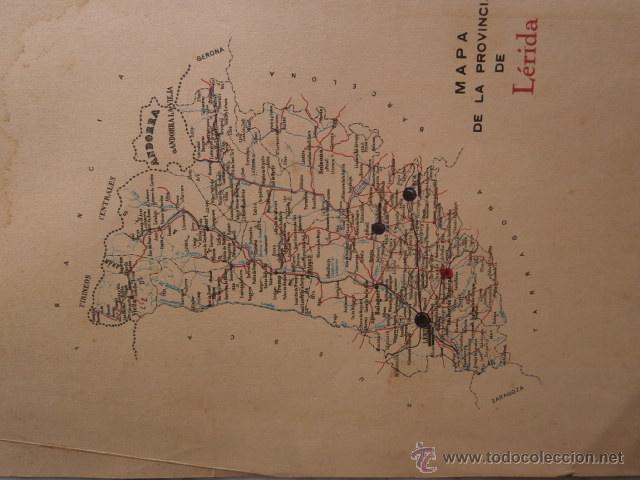 Mapas contempor&aacute;neos: MAPA ANTIGUO  DE LERIDA - Foto 2