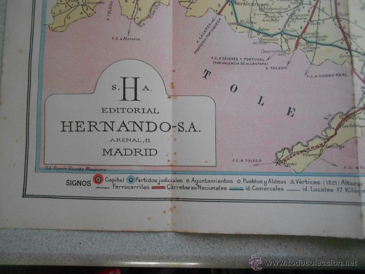 Mapas contempor&aacute;neos: MAPA DE MADRID, EDITORIAL HERNANDO SA, TURISTICOS PROVINCIALES - Foto 2