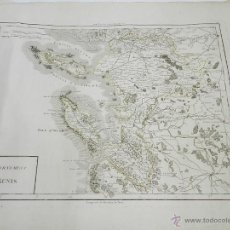 Mapas contemporáneos: MAPA DE D´AUNIS, GRABADO, GOUVERNEMENT D´AUNIS, GRAVÉ PAR P.F. TARDIEU; ECRIT PAR DUBUISSON. Lote 45844809