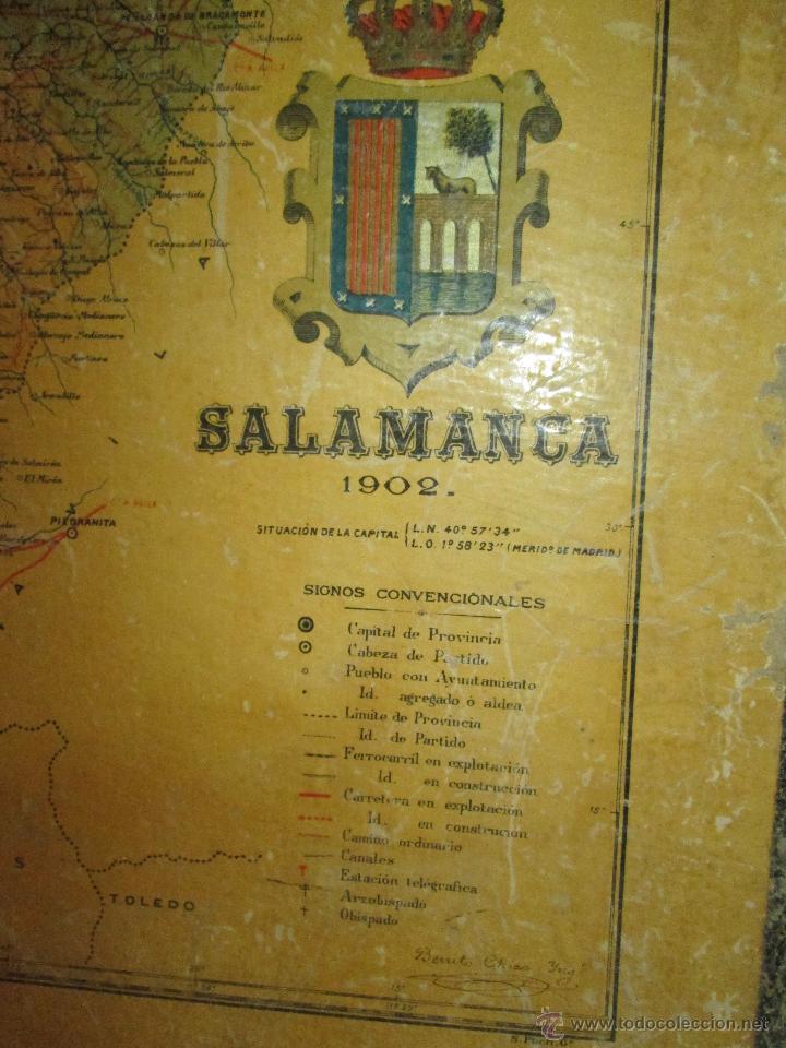 Mapas contempor&aacute;neos: MAPA DE SALAMANCA 1902 - Foto 5